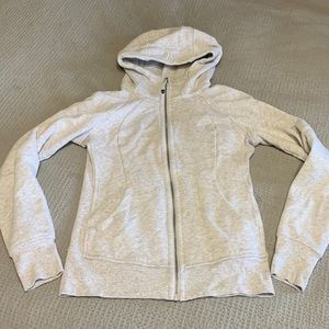 Lululemon full zip scuba. Size 6